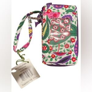 NWT, Vera Bradley, Viva La Vera wristlet